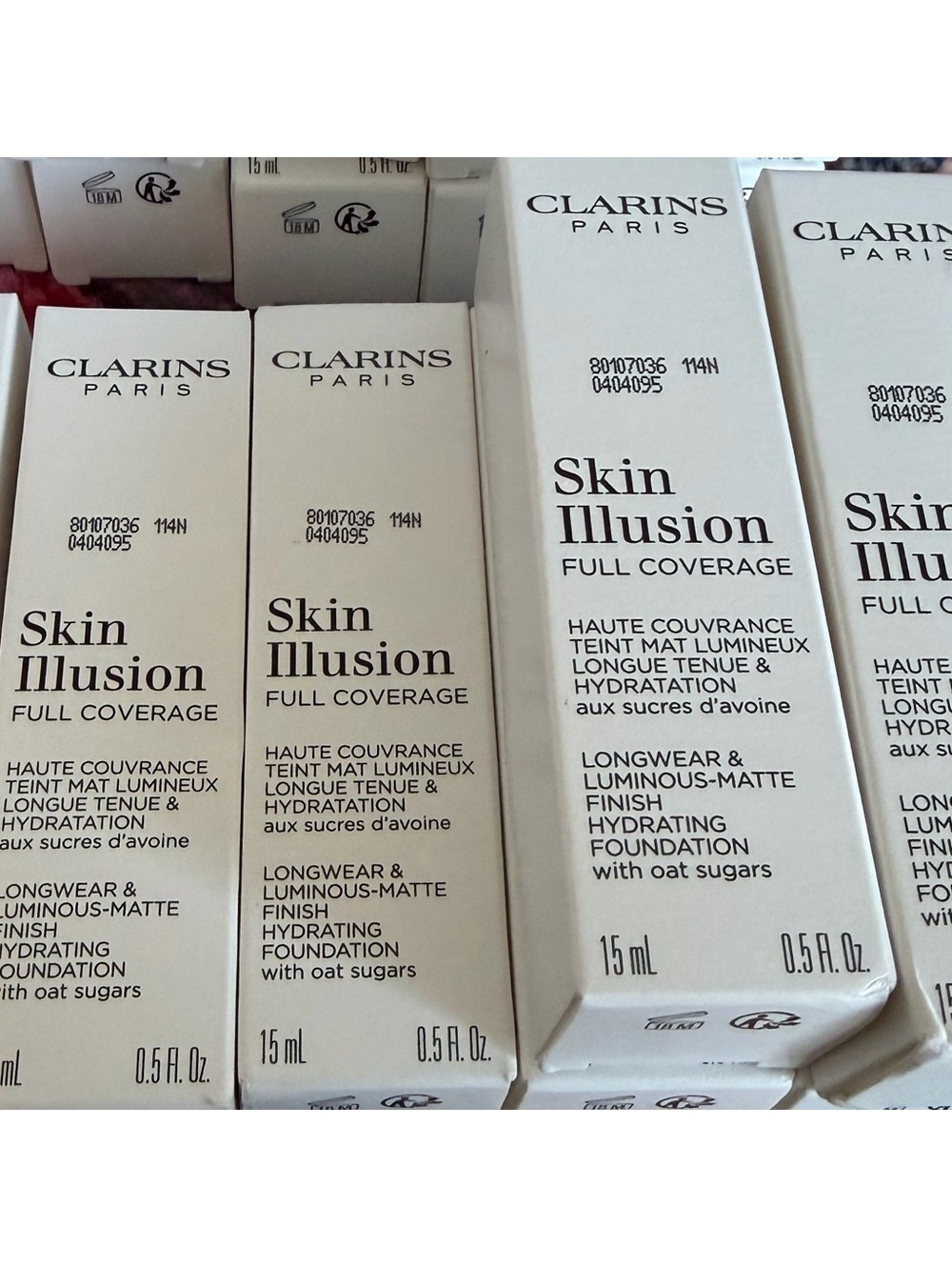 Clarins Skin Illusion Full Coverage Foundation Tester 111N